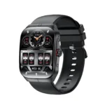 Blisbond Crescent AMOLED Display Bluetooth Calling Smart Watch